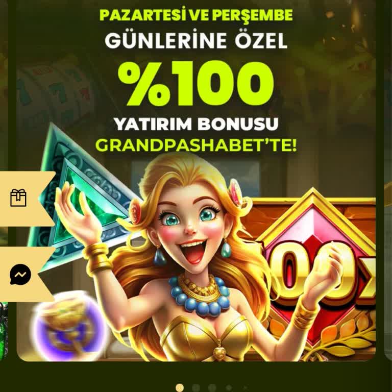 Grandpashabet casino lobisi ve slot vitrini